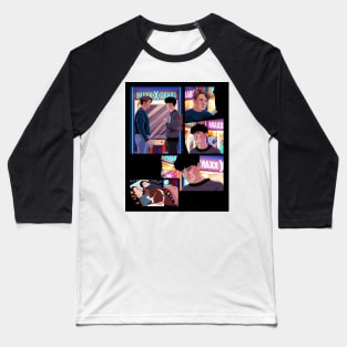 Nick and Charlie- Heartstopper arcade Baseball T-Shirt